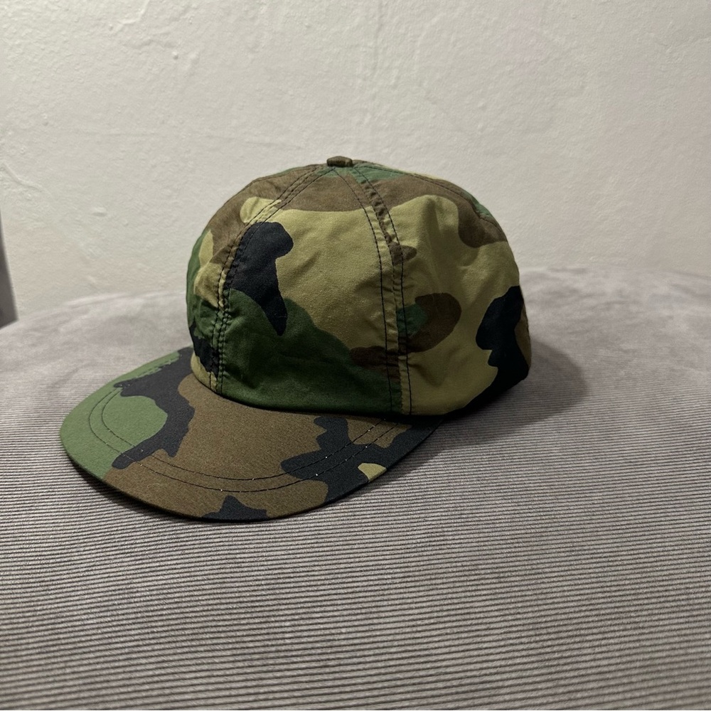 VTG 80s Northern Cap Camo Gore-Tex Hunting Hat Ear Flaps Insulated USA Medium